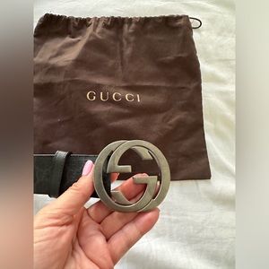 Authentic Gucci belt is very good condition.